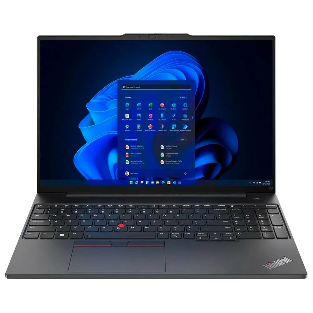 Notebook Lenovo ThinkPad E16 Gen 2 AMD Ryzen 5 7535U/8GB/256GB SSD/16" WUXGA/W11Pro (21M5000HUS)