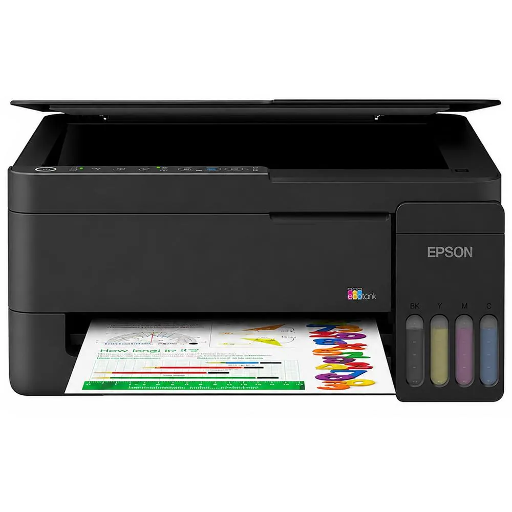 Impressora Multifuncional Epson L3350 EcoTank Wi-fi / Bivolt - Preto