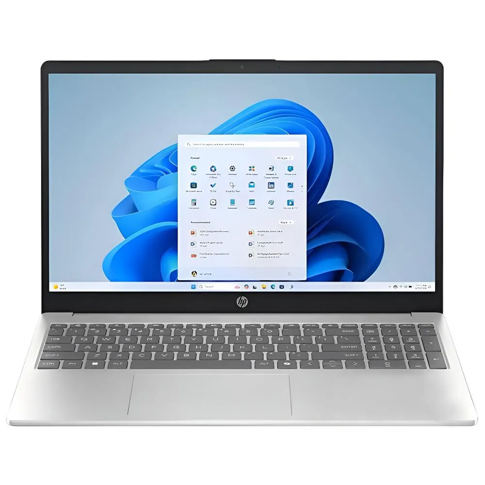 Notebook HP 15-FC0027CA Ryzen 7 7730U Touch FHD 15.6" 16GB/512GB Win11 Inglês - Prata