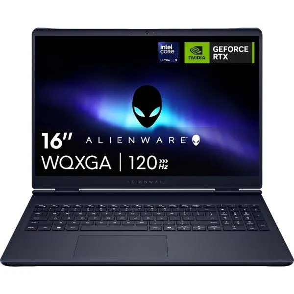 Notebook Gamer Dell Alienware Aurora 16" WQXGA Core Ultra 9-270H RTX5070 8GB 32GB/1TB Win11 - Azul (LAC16250-9346)