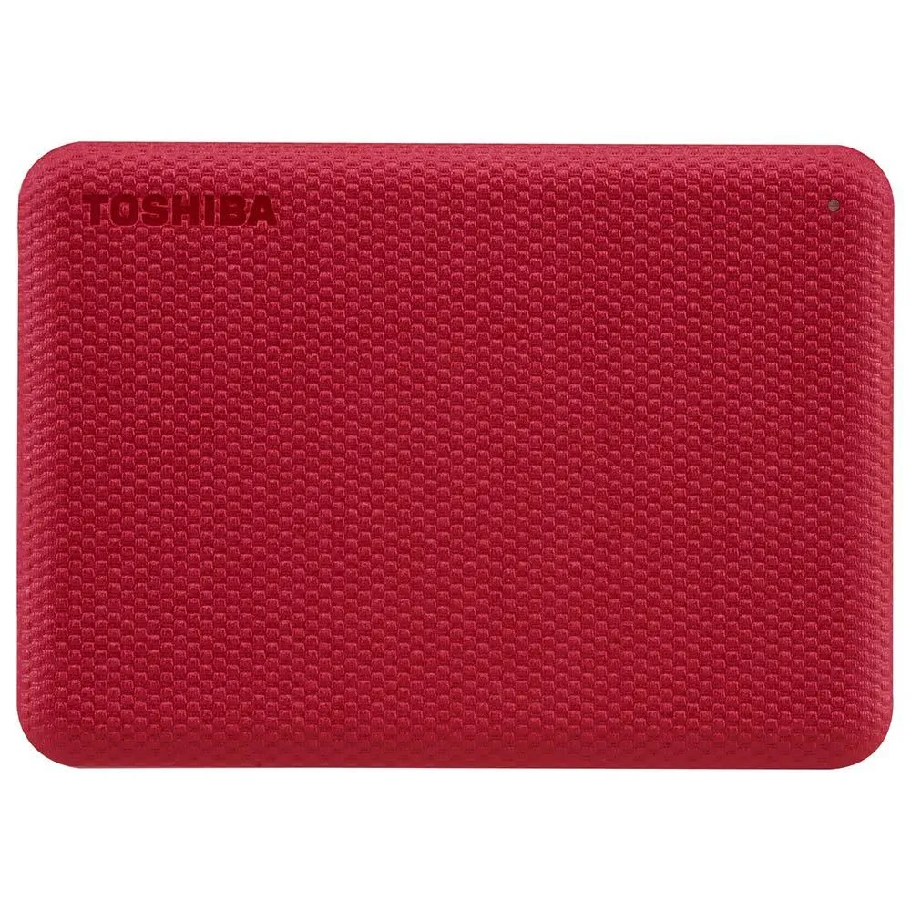 HD Externo Toshiba Canvio Advance 4TB 2.5" USB 3.2 - Vermelho - HDTCA40XR3CA