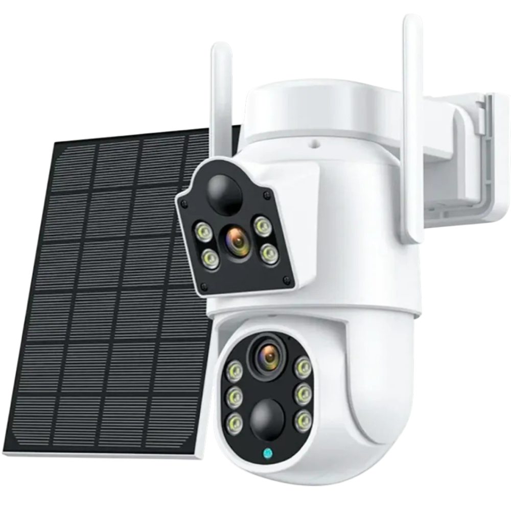 Câmera IP Satellite A-CAM8013DS 6MP, IP66, com Slot para Cartão SD - Branca