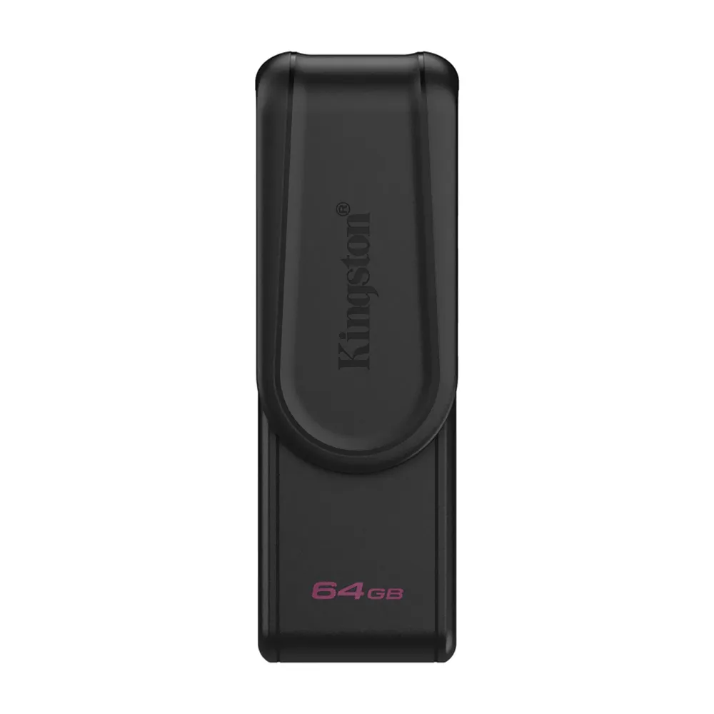 Pendrive Kingston Exodia S 64GB USB 3.2 - Preto (DTXS/64GB)