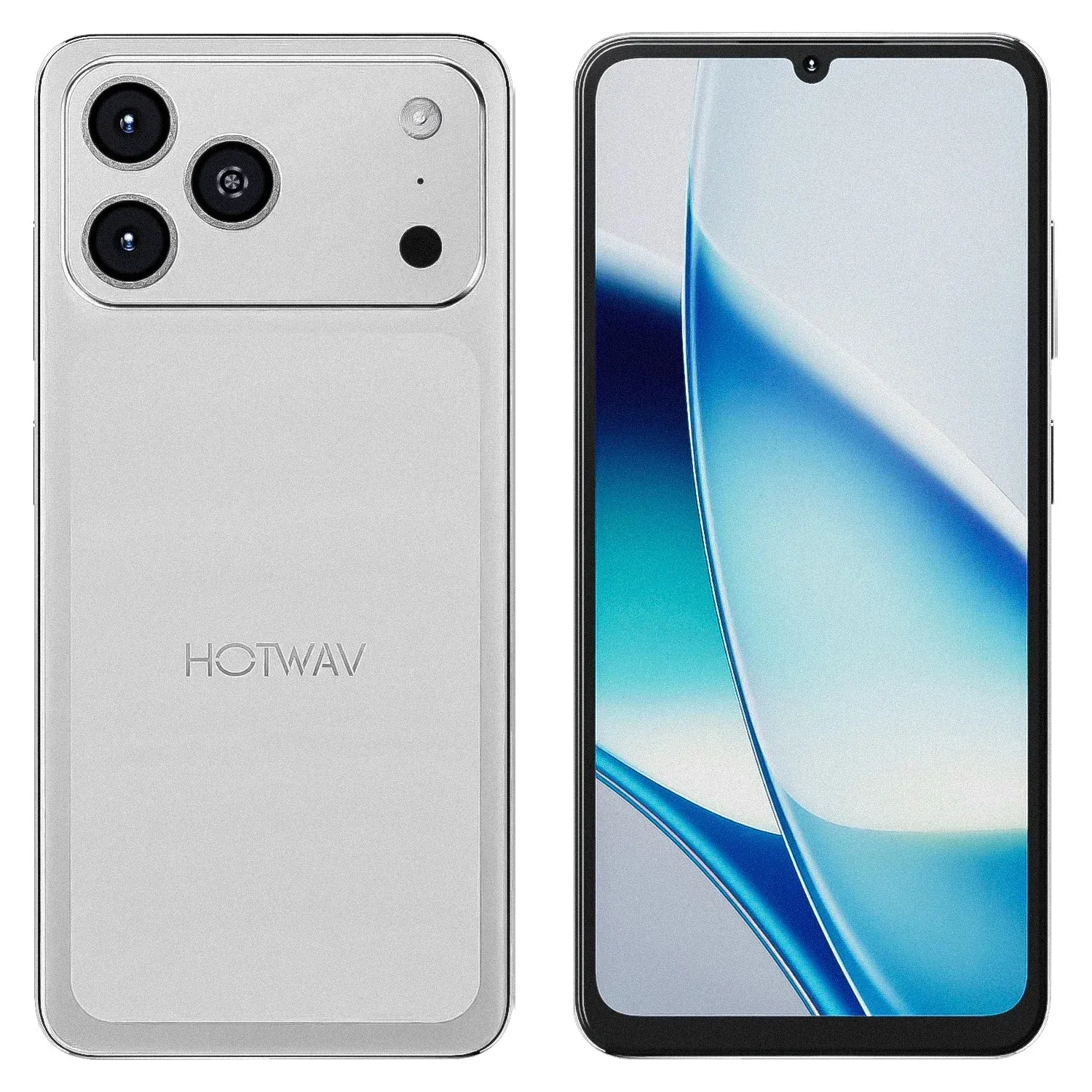 Celular HOTWAV A17 PRO MAX DUAL 4/128GB PRATA