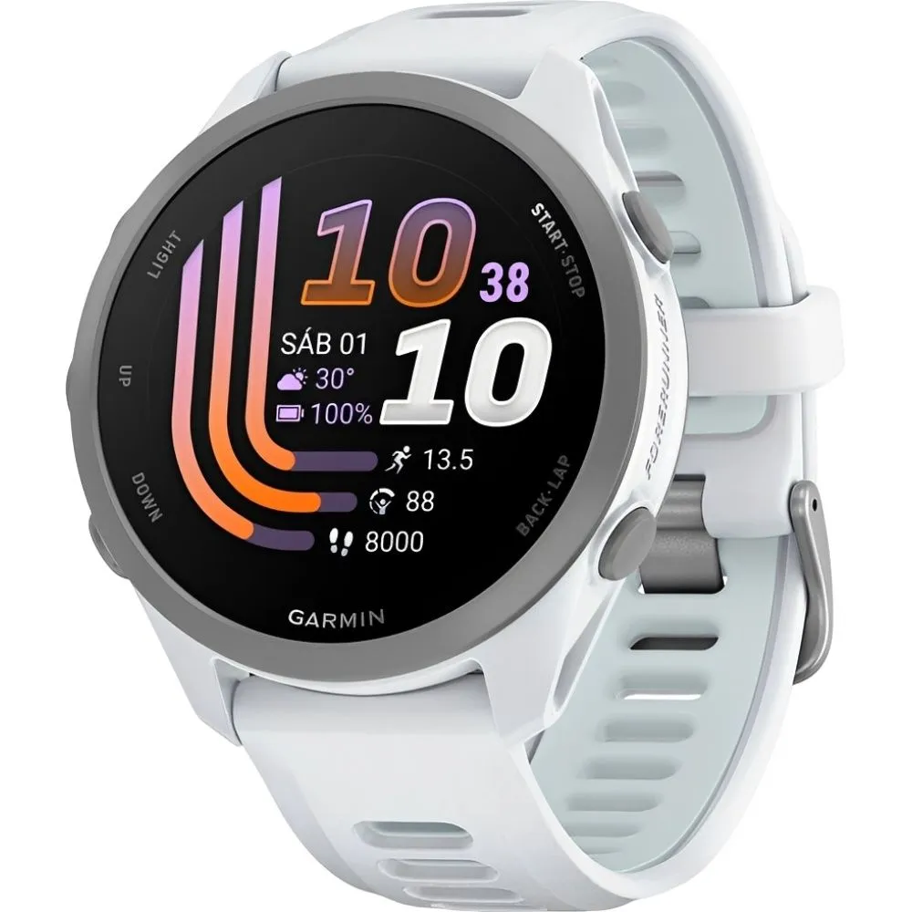 Anúncio: Relógio Smartwatch Garmin Forerunner 170 Music 43 Mm - Branco (010-03920-11)