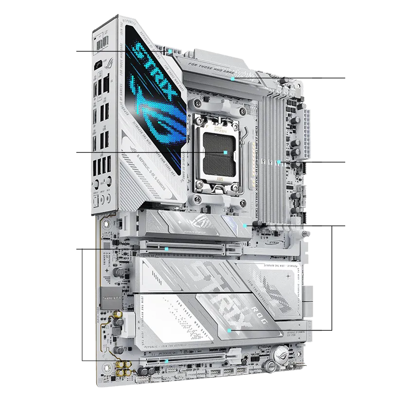 Anúncio: Placa Mãe AMD (AM5) Asus X870E-A Rog Strix Gaming Neo