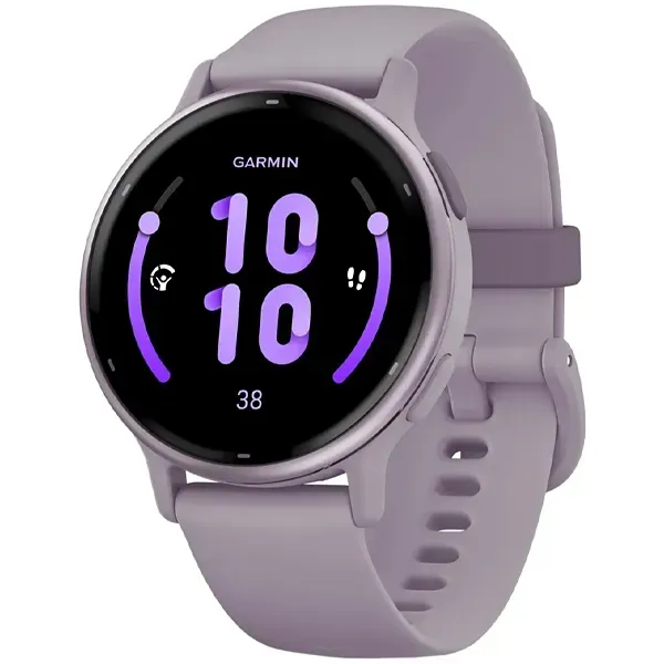 Relógio Garmin Vivoactive 5 010-02862 com GPS Wi-Fi - Roxo