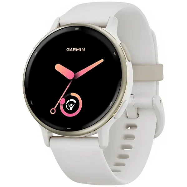 Relógio Garmin Vivoactive 5 010-02862-5B com GPS Wi-Fi - Ivory