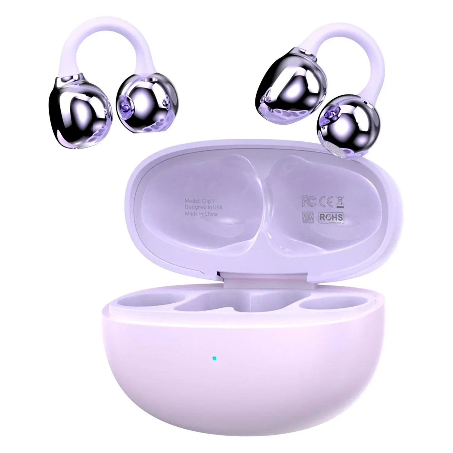 Anúncio: Fone de Ouvido G-Tide Clip-on Wireless - Roxo