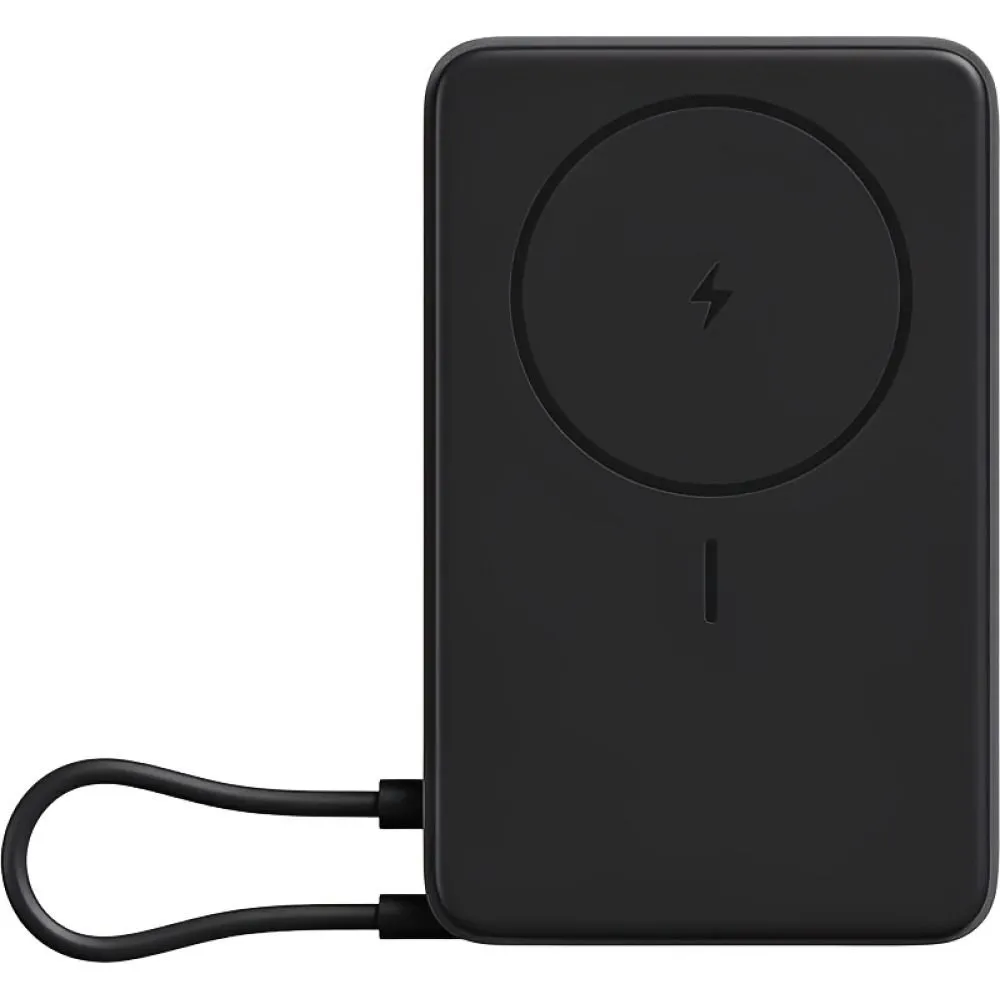 Carregador Portátil Xiaomi Magnético Com Cabo 10.000 MAh 33 W - Preto (BHR08P9GL)
