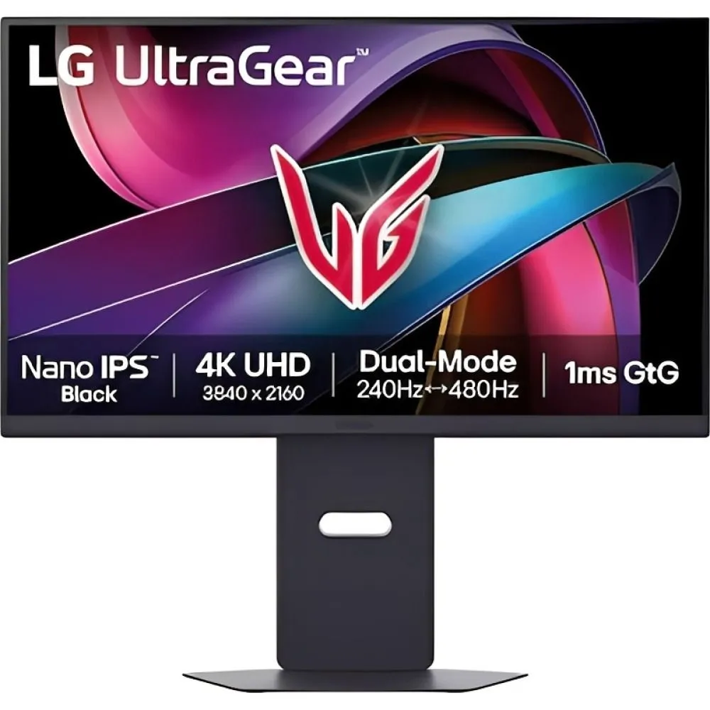 Monitor Gamer LG UltraGear 27G850A-B 27" 4K UHD Nano IPS Black 240Hz 1ms Dual Mode 480Hz - Preto