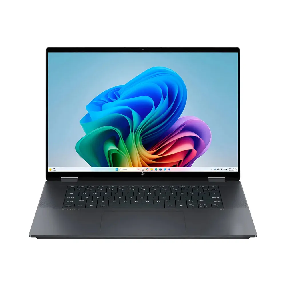 Notebook 2 em 1 HP OmniBook X Flip 16-as0023dx Intel Core Ultra 7 256V 16GB RAM 1TB SSD 16" WUXGA Touch Windows 11 - Eclipse Gray