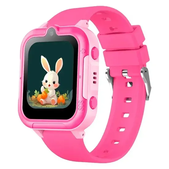 Anúncio: Relógio Smartwatch Blulory Smart Kids 4G + GPS Pink - U88