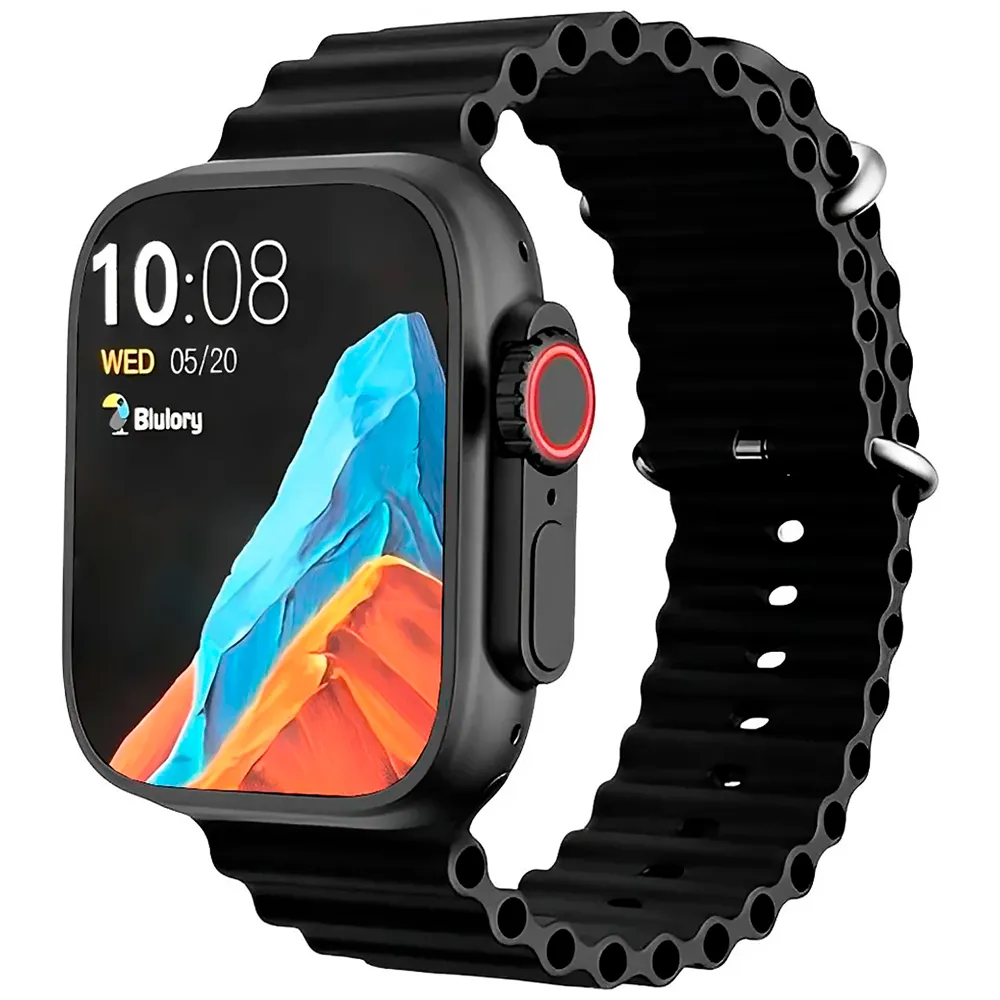 Relógio Smartwatch Blulory Bluetooth Preto - ULTRA 2 2026