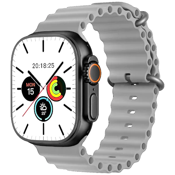 Relógio Blulory Watch Ultra 2 2026 - Cinza