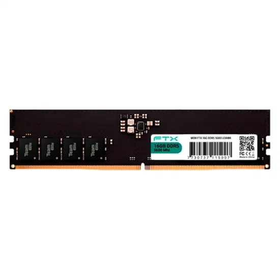 Memória DDR5 32GB 6000 FTX Thunder C/Dissipador 138334