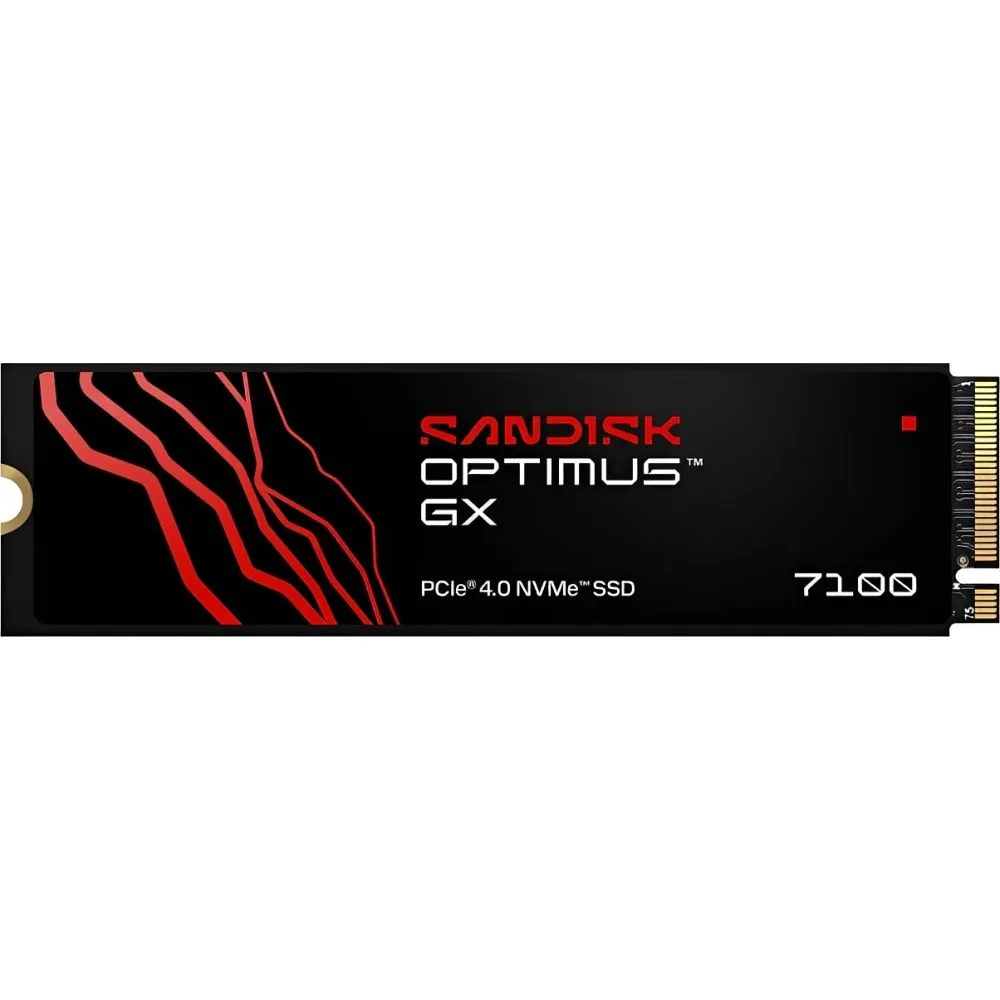 SSD SanDisk Optimus GX 7100 500GB M.2 NVMe PCIe 4.0 - SDSP71500GAN-000E0