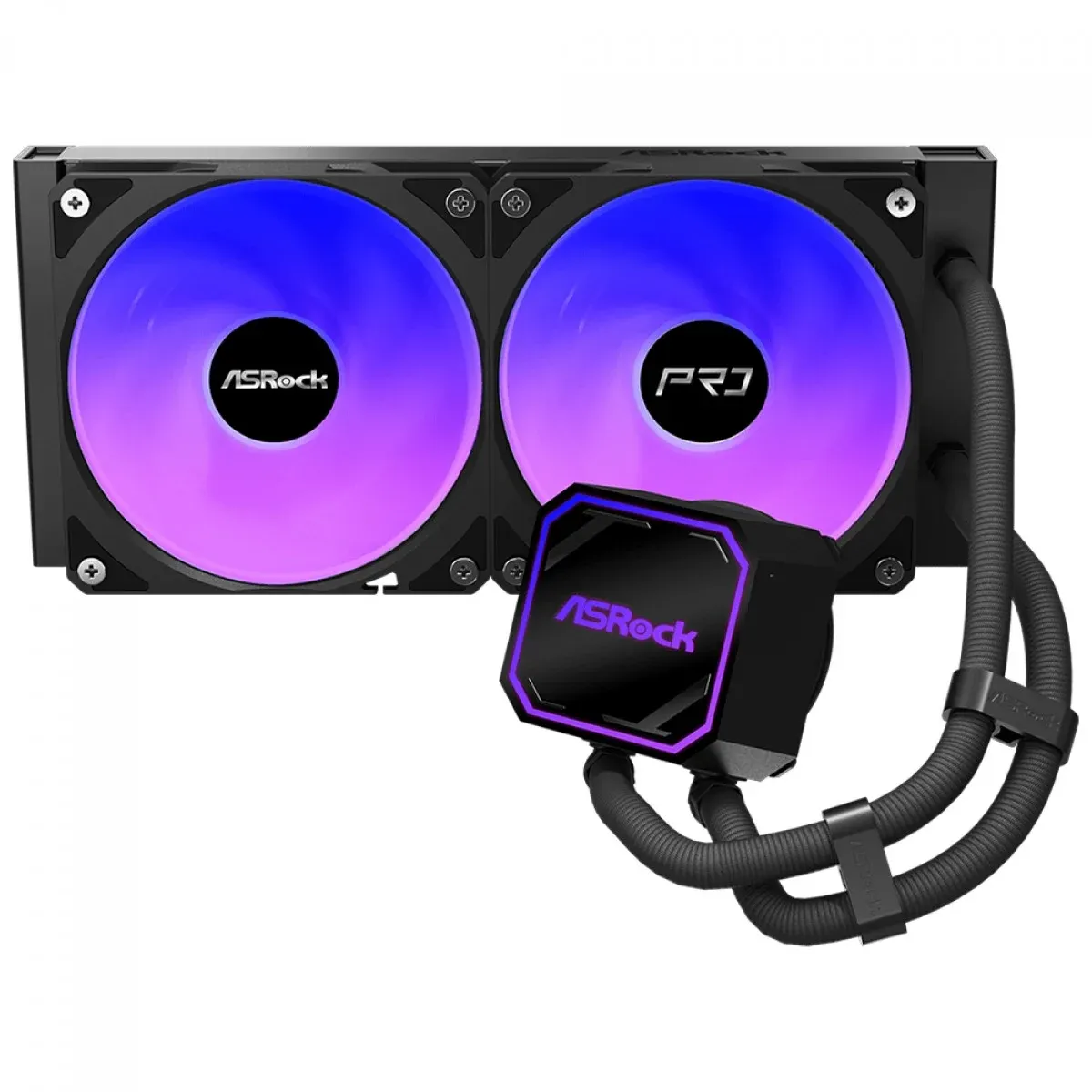 Water Cooler ASRock Pro 240 ARGB 240mm Preto 90-APRA24-BAAGA6