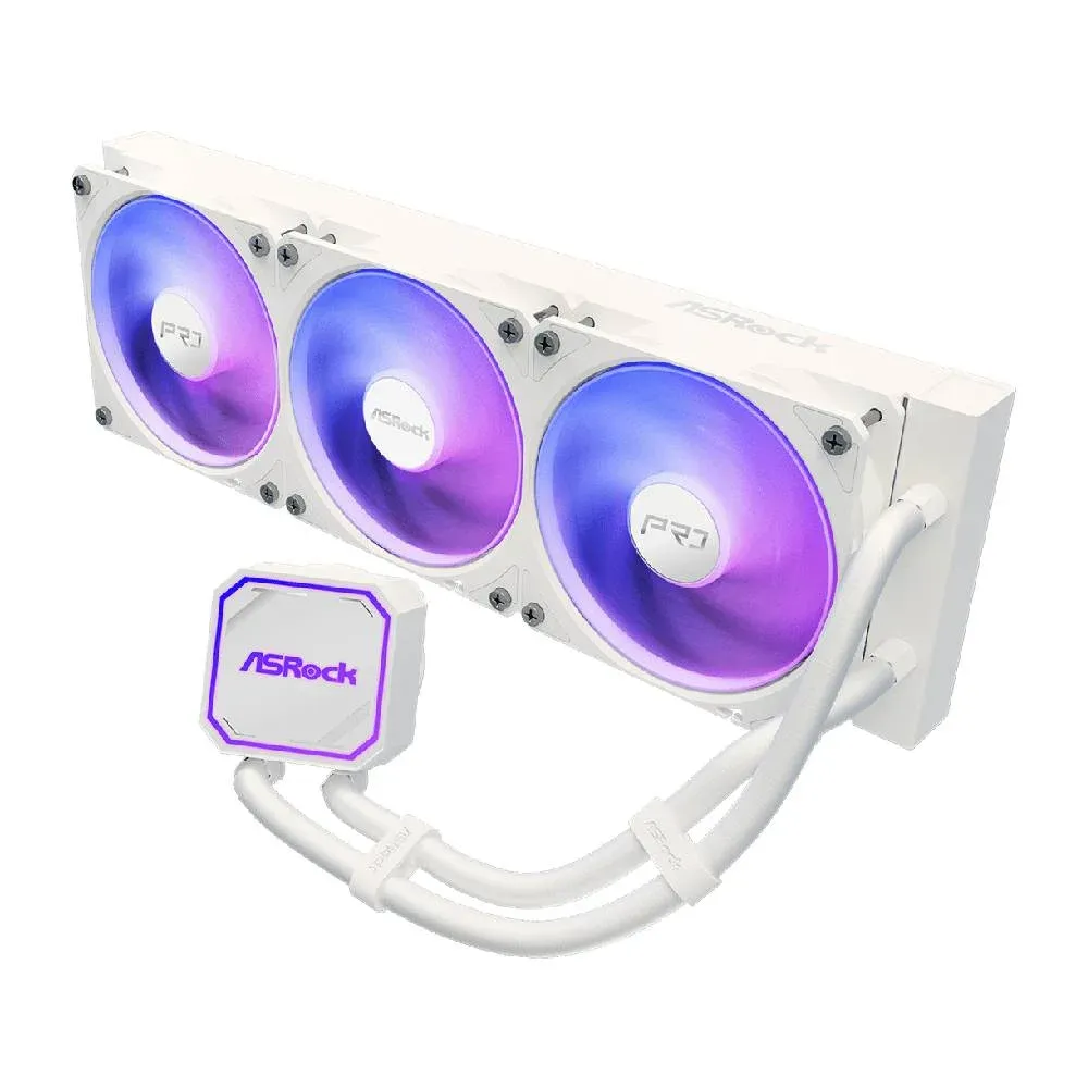 Water Cooler ASRock Pro White 360 ARGB 360mm Branco 90-APRA36-WAAGA6