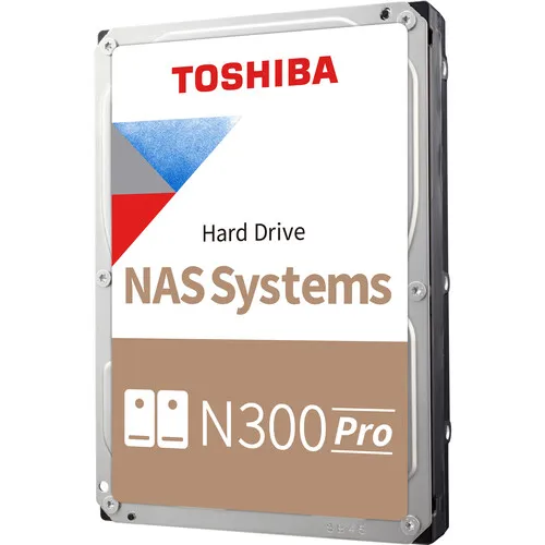 HD Interno Toshiba N300 Pro NAS 16TB SATA III 3,5" - HDWG81GXZSTB