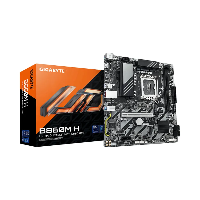 Placa-Mãe Gigabyte Intel B860 LGA 1851 DDR5 - B860M H