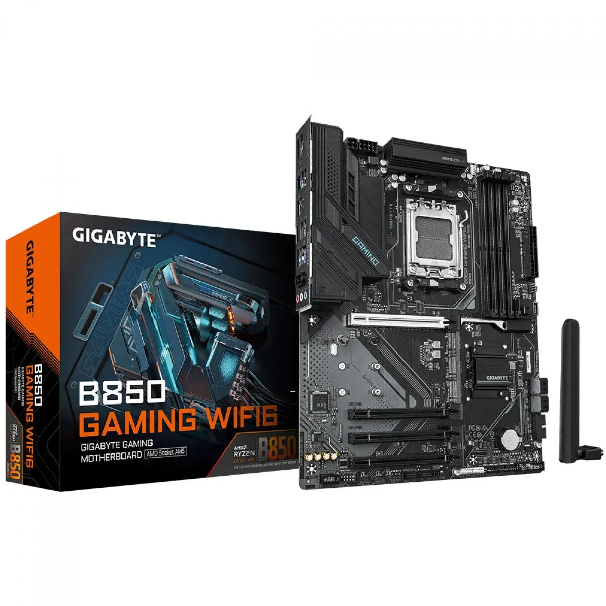 Placa-Mãe Gigabyte B850 Gaming WiFi 6 DDR5 AM5