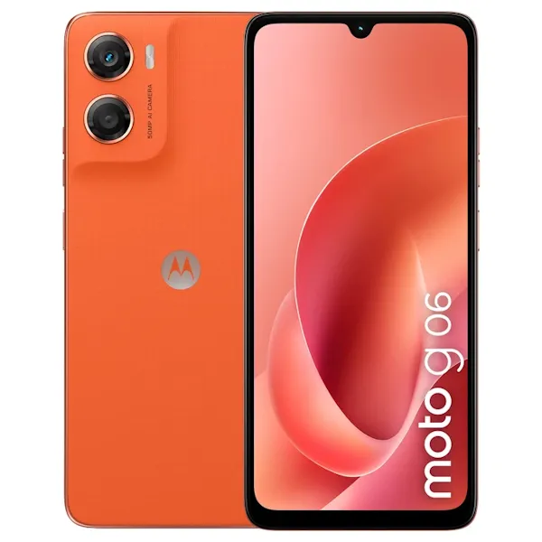 Celular Motorola Moto G06 4GB 128GB Dual SIM Laranja - XT2535-2