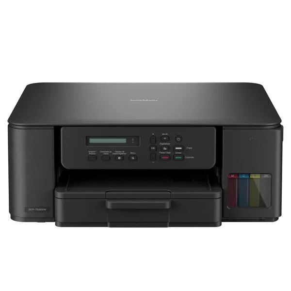 Impressora Multifuncional Brother InkBenefit Tank Wi-Fi Duplex - Preto (DCP-T530DW)