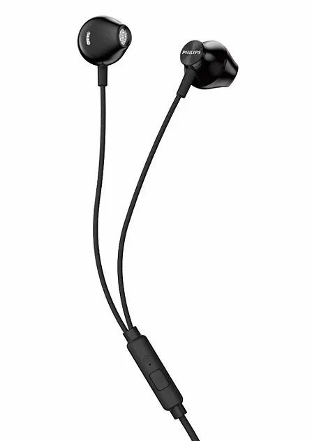 Fone Philips TAUE101 com Microfone 3.5mm - Preto