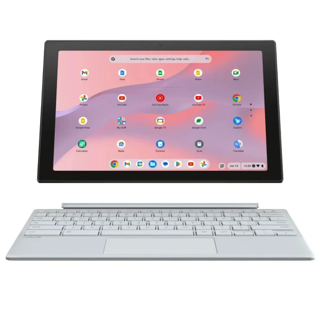ASUS Chromebook CM30 520 8GB/128GB 10.5" Touch - Prata (CM3001DM2A-WS88T-S)