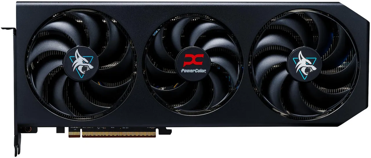 Placa de Vídeo PowerColor Hellhound Radeon RX 9070 OC 16GB GDDR6 - Preto (RX9070 16G-L/OC)