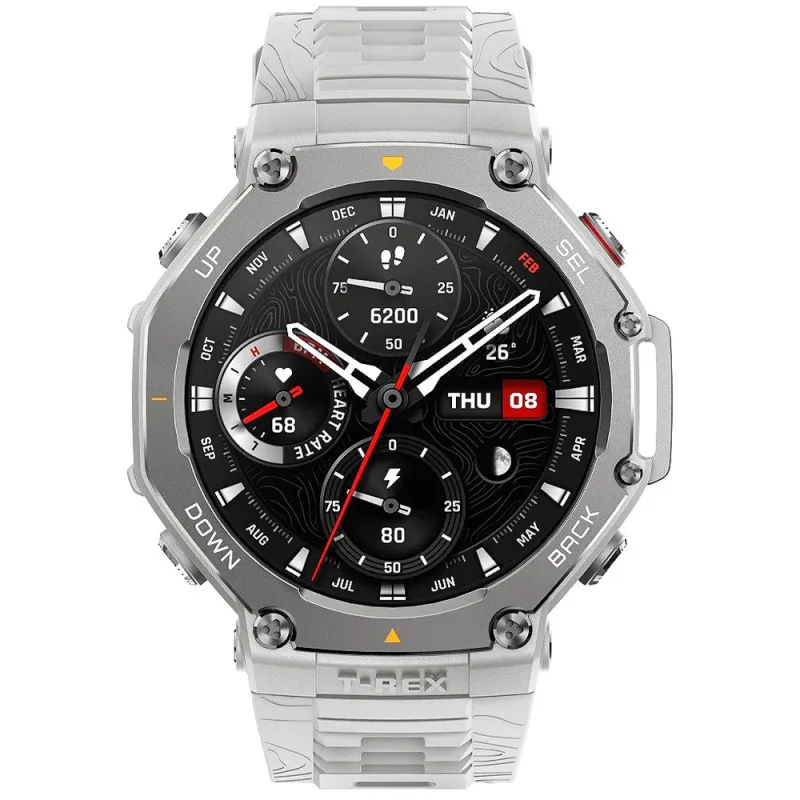 Relógio Amazfit T-Rex 3 GPS AMOLED 1.5" 10 ATM - Cinza (A2323)