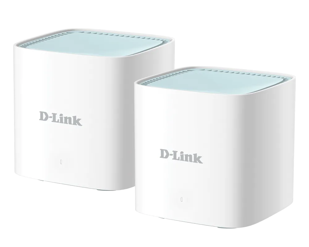 Roteador Mesh D-Link EAGLE PRO AI AX1500 Wi-Fi 6 Dual Band Kit 2 Unidades - Branco (M15-2)