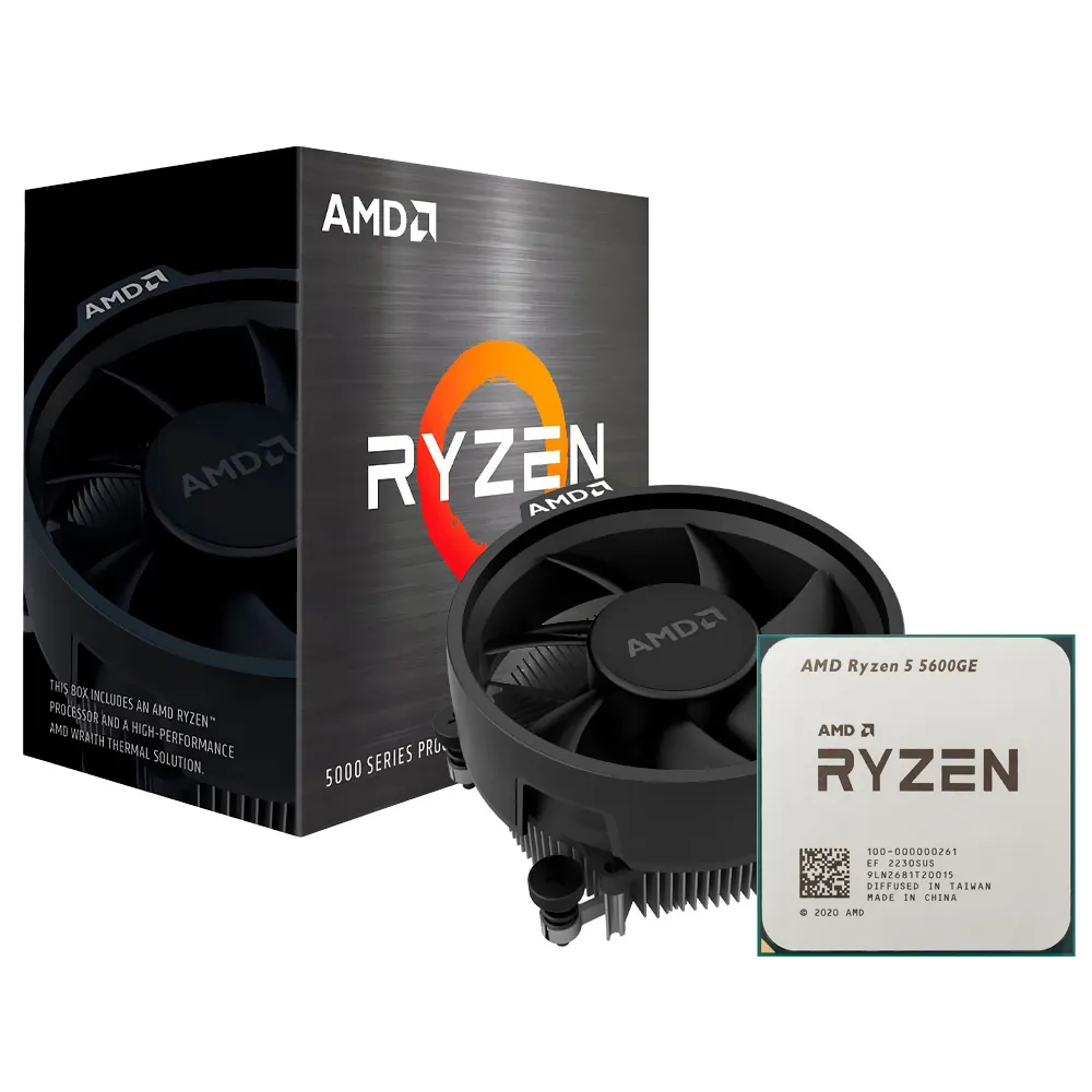 Processador AMD Ryzen 5 5600GE 3.4GHz 19MB AM4