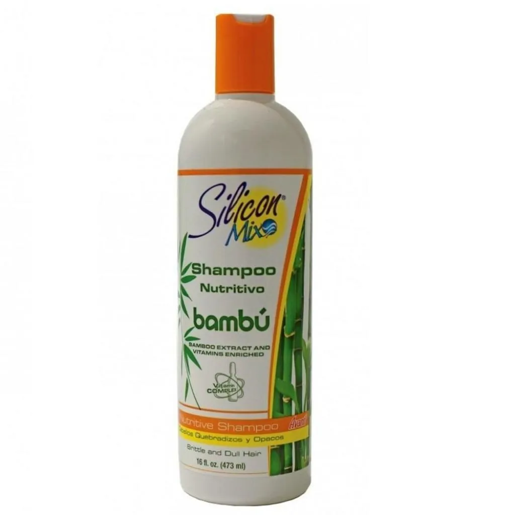 Silicon Mix Shampoo Bamboo 473ml Nutrição Profunda Para Cabelos