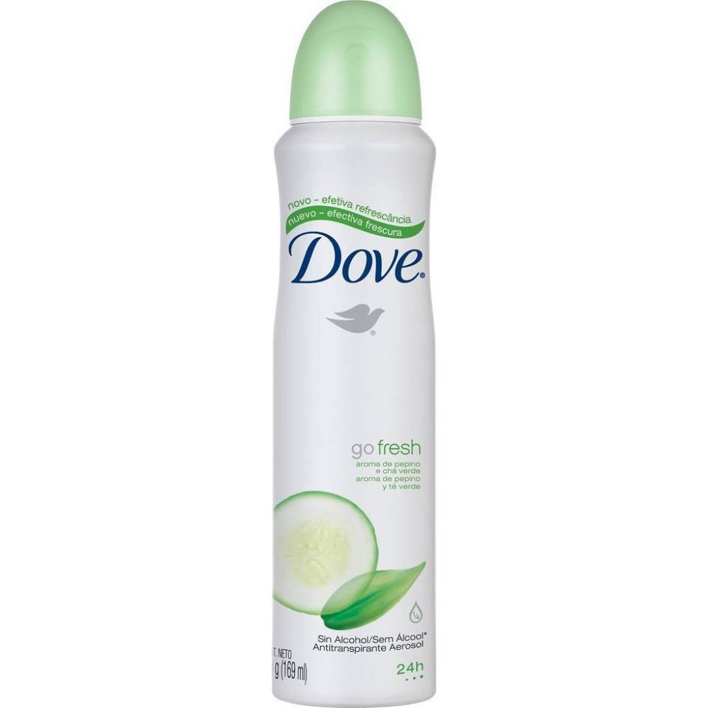 Anúncio: Desodorante Spray Dove Go Fresh Pepino 150ml