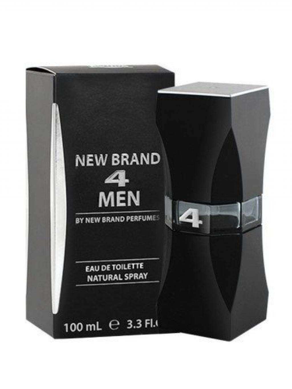 New Brand 4 Men Edt 100ml Manah
