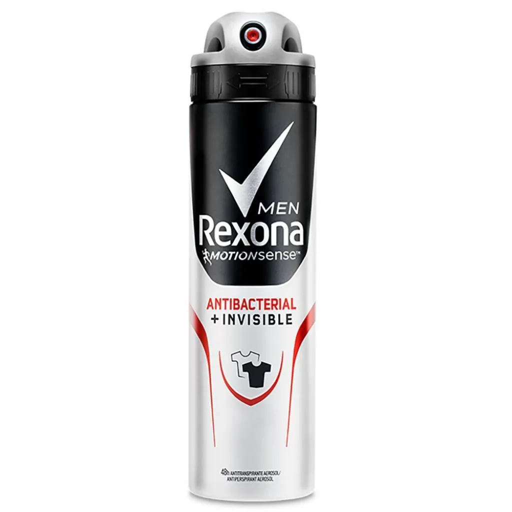 Desodorante Spray Rexona Antibac Invisible Men 150 Ml