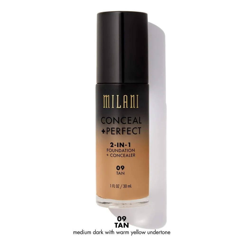 Milani Base Corretiva 2 Em 1 Nº 09 Tan