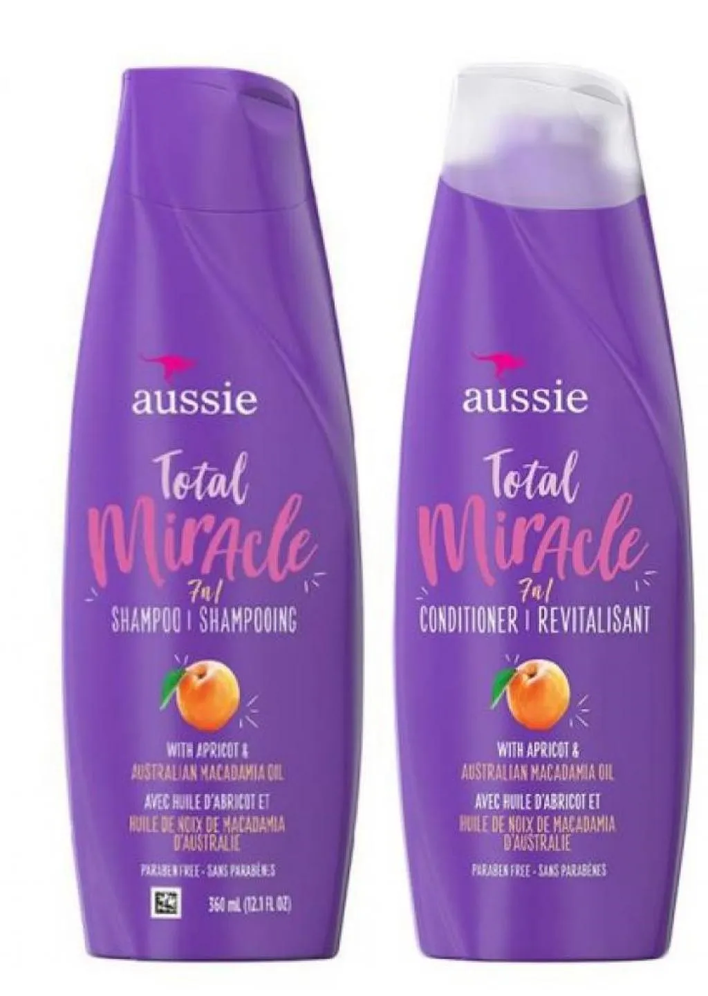 Shampoo + Condicionador Aussie Kit Total Miracle 360ml