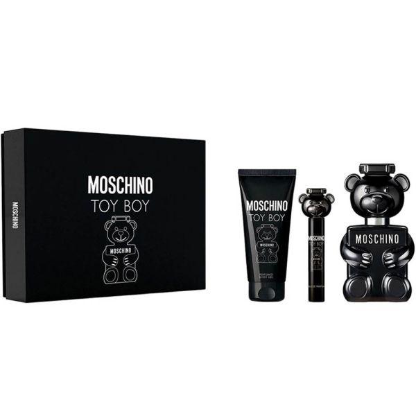 Kit Moschino Toy Boy EDP 100 ML + BG + SG + MINI