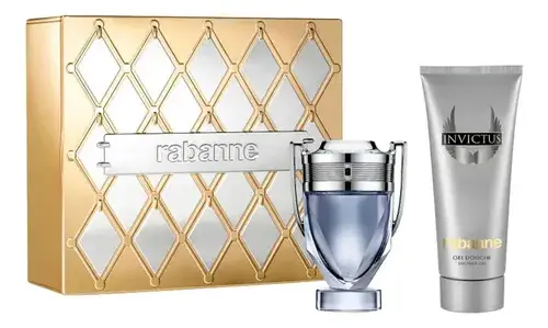 Kit Paco Rabanne Invictus 100 Ml + Shower gel (Lata)