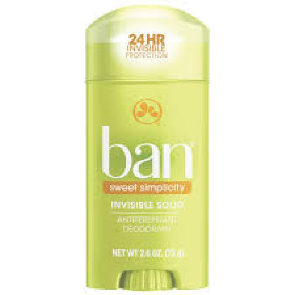 Anúncio: Desodorante Ban Stick Sweet Simplicity 73g