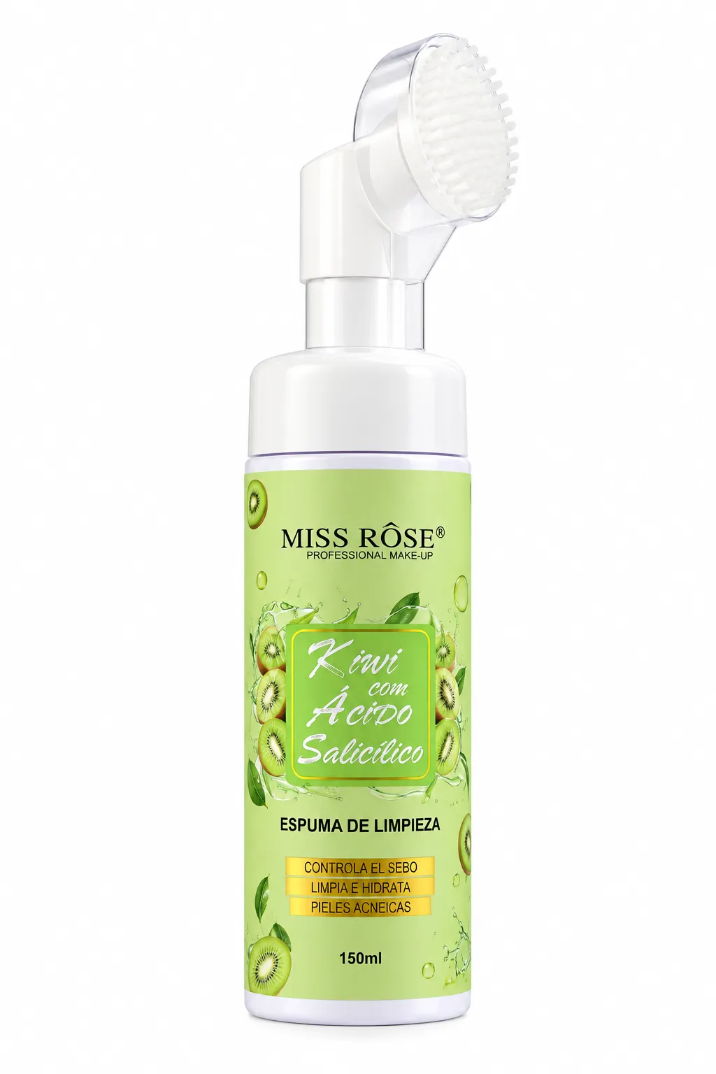 Miss Rose Espuma De Limpeza Facial Kiwi MR115 C