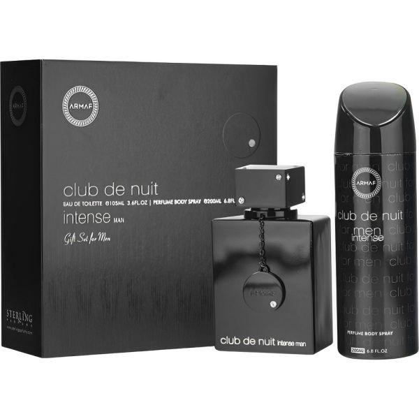 Kit Perfume Armaf Club de Nuit Intense EDT 105mL + Spray Corporal 200mL - Masculino