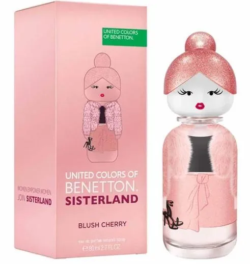 Benetton Sisterland Blush Cherry Edp Fem 80 Ml