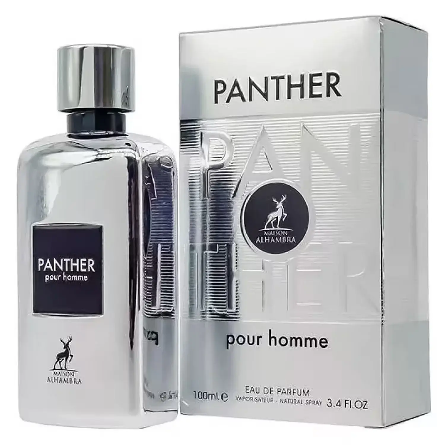 Perfume Maison Alhambra Panther Pour Homme Eau De Parfum Masculino 100ml