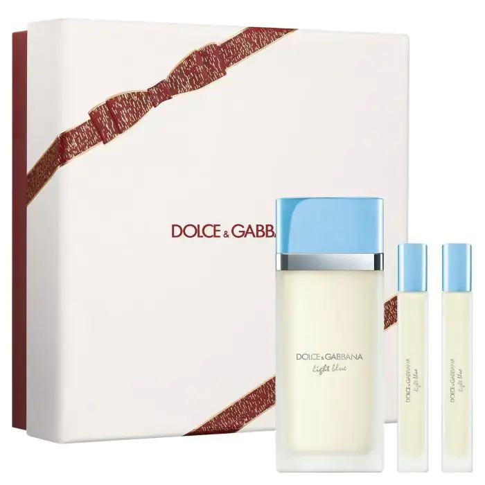 Kit Dolce & Gabbana Light Blue Fem 100 ML+2X10 Ml