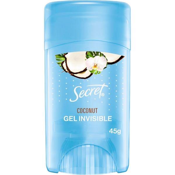 Anúncio: Desodorante em Gel Invisible Secret Coco - 45g