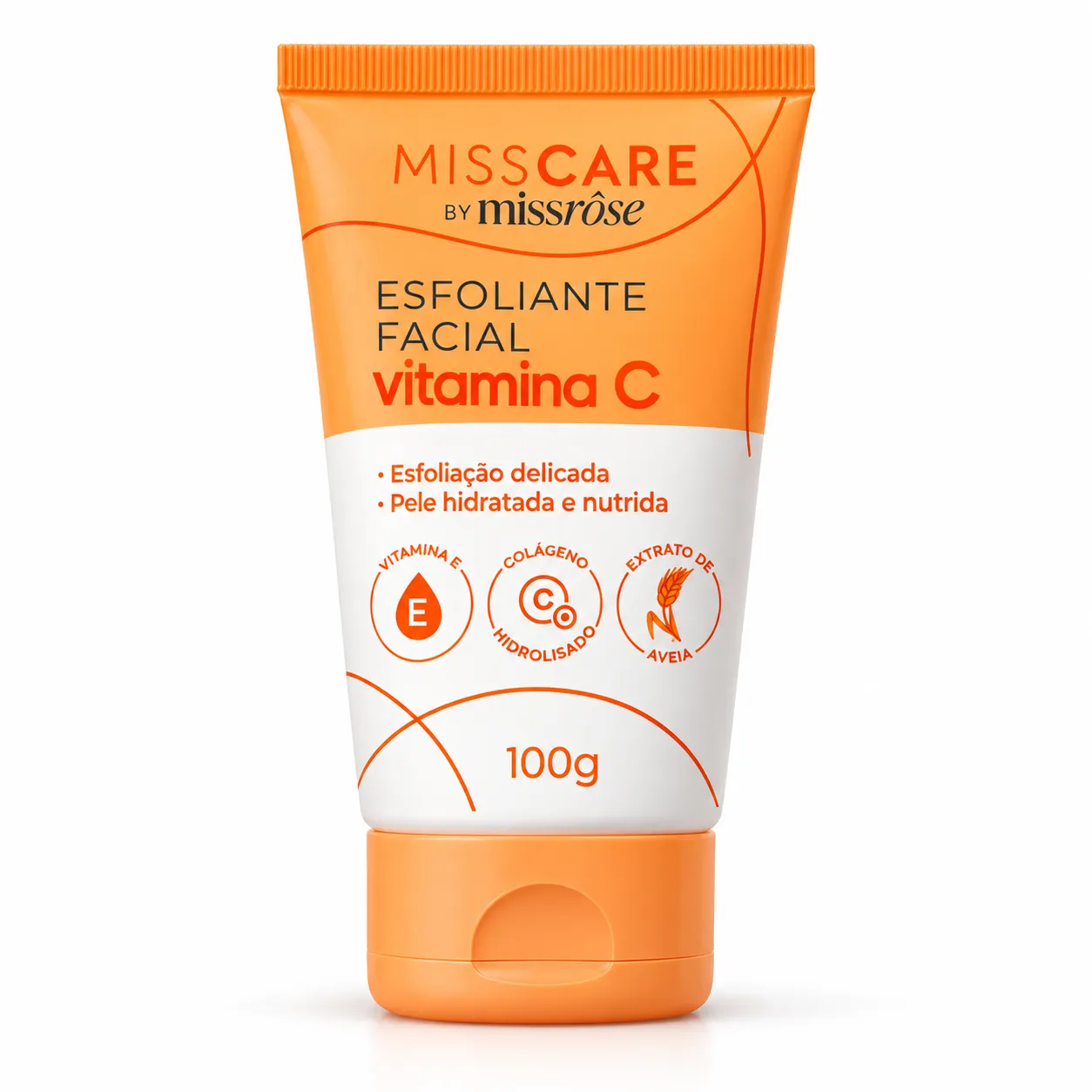 Esfoliante Facial MissCare by Miss Rose Vitamina C 100 g